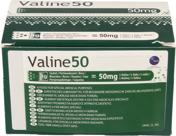 Valine 50 Pdr Zakje 30x4g 2