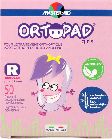 Ortopad Regular For Girls Compresse Ocul. 50 73224 2