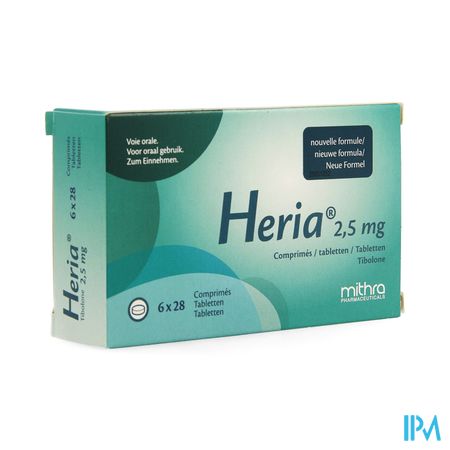 Heria 2,5mg Comp 6 X 28