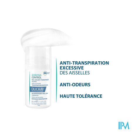 Ducray Hidrosis Control Roll-on 40ml Nf 19