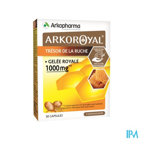 Arkoroyal Koninginnenbrij 1000mg Caps 30