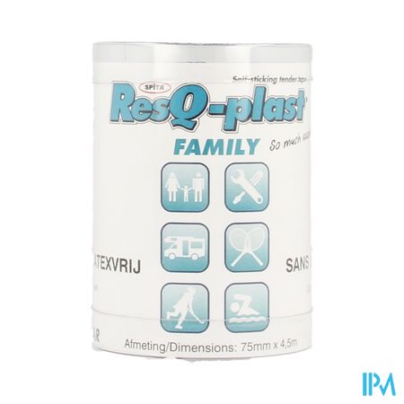 Resq-plast Family 4,5mx75mm Blauw 1