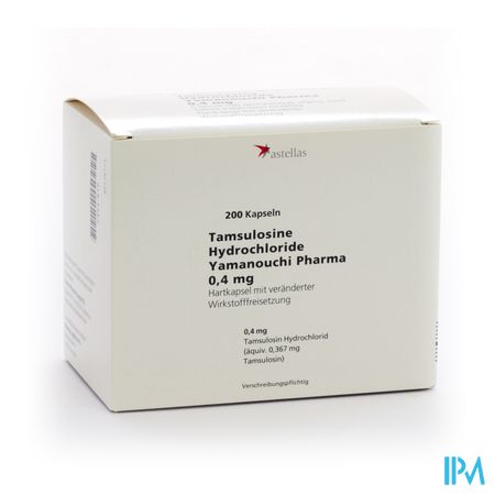 Tamsulosine Hcl Yamanouchi Caps200x0,4mg 1