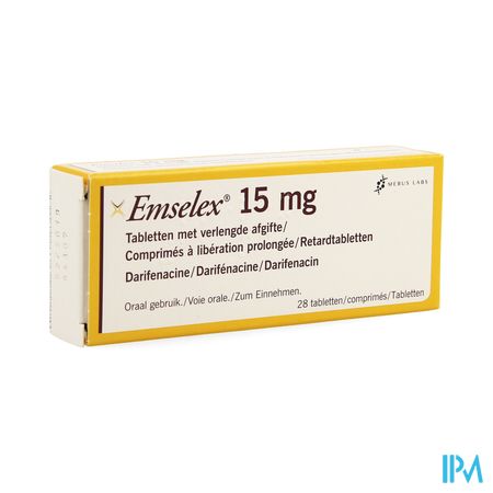 Emselex Verlengde Afgifte Tabl 28 X 15,0mg