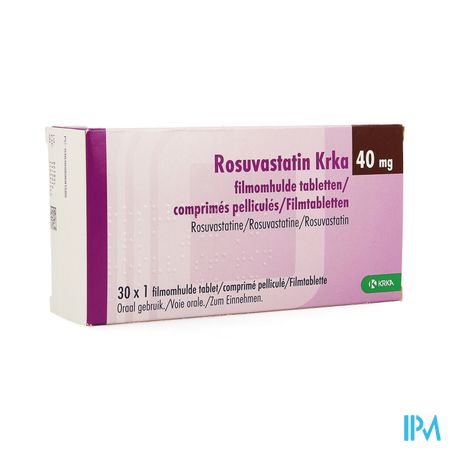 Rosuvastatin Hcs 40mg Filmomh Tabl 30