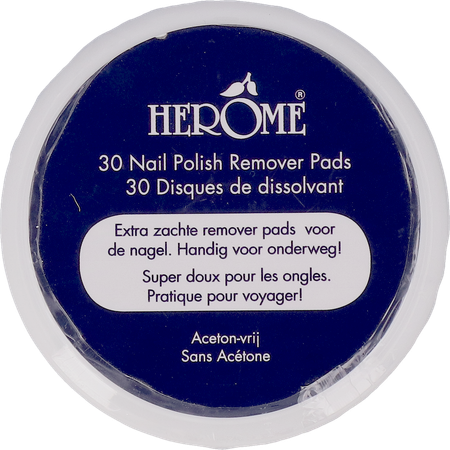 Herome Nail Polish Remover Pads 30 2033 1