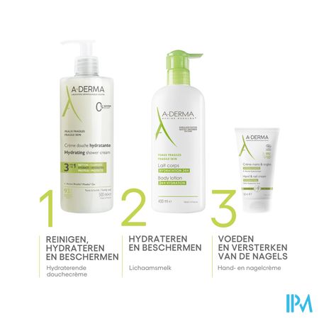 Aderma Indisp.douchecreme Hydraterend 500ml