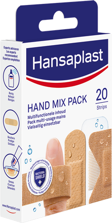 Hansaplast Pleisters Hand Mix Pack Strips 20 5
