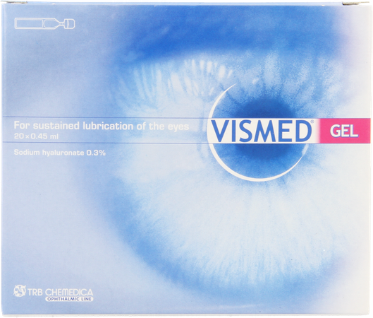 Vismed Gel Bevochtigen Ogen 0,3% Fl 20 X 0,45ml 3