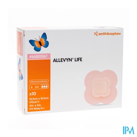 Allevyn Life Verb 10,3x10,3cm 10 66801067 2
