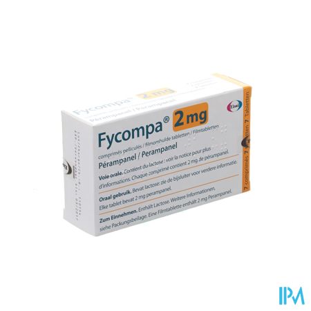 Fycompa 2mg Omhulde Tabl 7 X 2mg