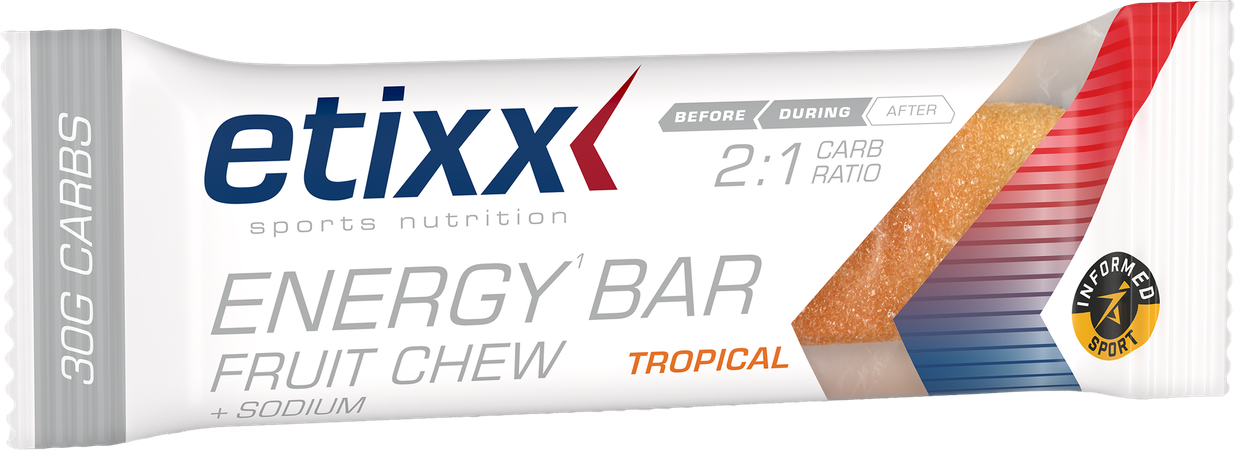 Etixx Energy Bar Fruit Tropical 38g