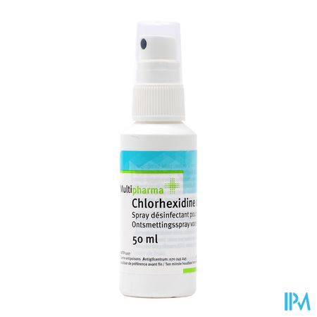 Multipharma Chlorhexidine 0,2% Ontsmettingspray 50ml