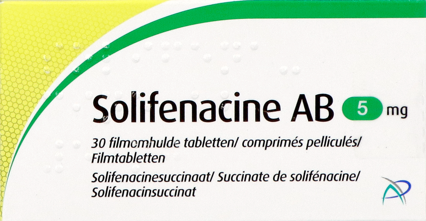 Solifenacine Ab 5mg Comp Pell 30 1