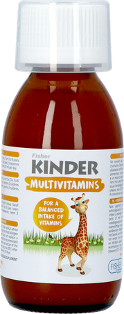 Fisher Kinder Multivitaminen Siroop 125ml 4