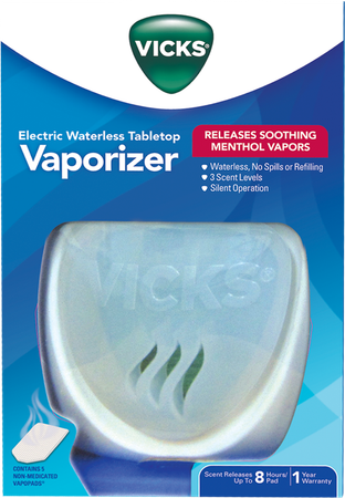 Vicks Vh1800eu Draagbare Watervrije Verdamper 1