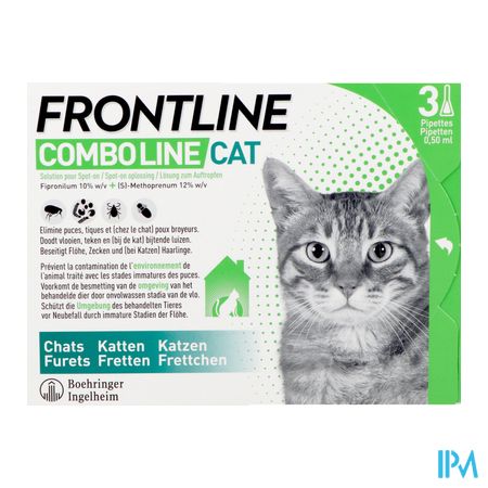 Frontline Combo Line Cat 3x0,5ml 2