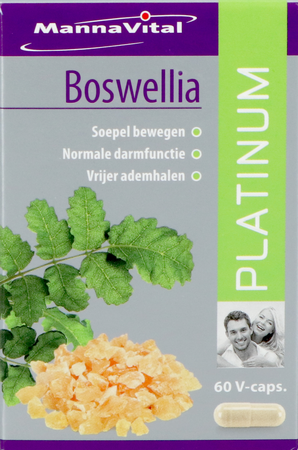 Mannavital Boswellia Platinum V-caps 60 1