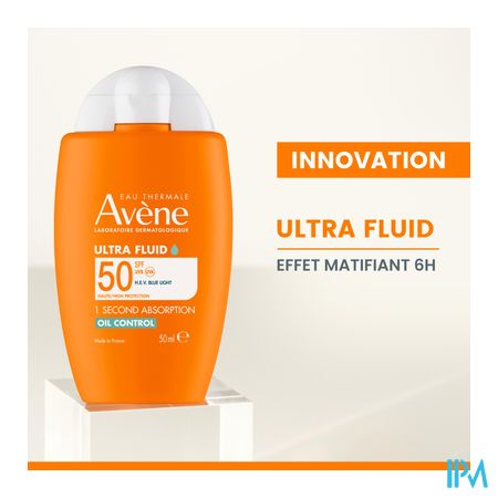 Avene Sol Spf50 Ultra Fluid Oil Cont.50ml Nf 6