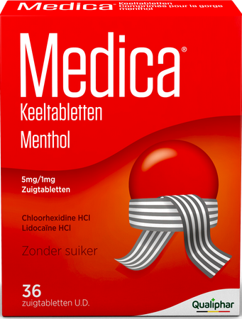 Medica Keeltabletten Menthol 36 zuigtabletten 4