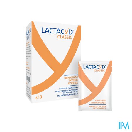 Lactacyd Intieme Wasdoekjes 10 11