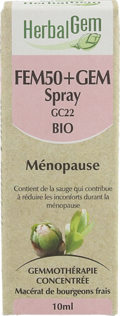 Herbalgem Fem50+gem Spray Bio Gc22 Menopause 10ml 1