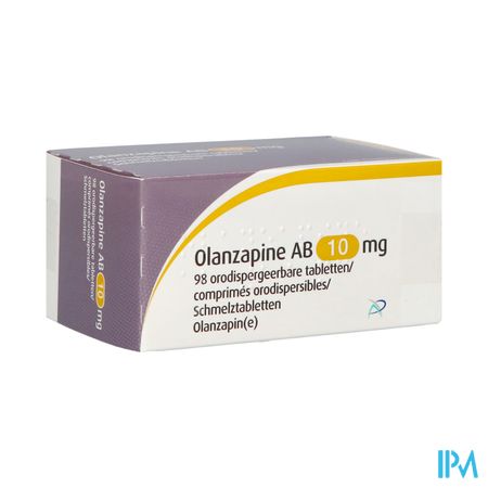 Olanzapine Ab 10mg Orodisp. Tabl 98