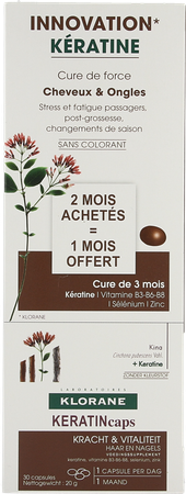 Klorane Capil. Keratin Caps 3x30 Nf 4