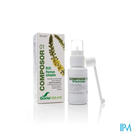 Soria Composor Buccosor Keelspray + Propolis 30ml