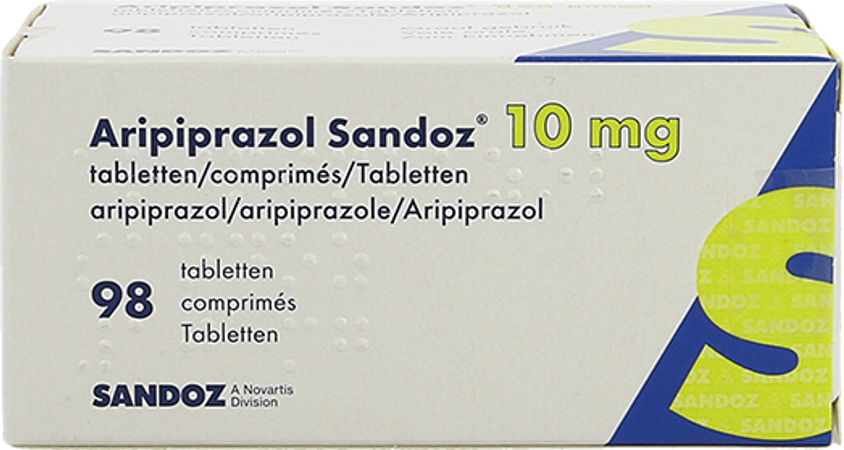 Aripiprazol Sandoz 10mg Comp 98 X 10mg 3