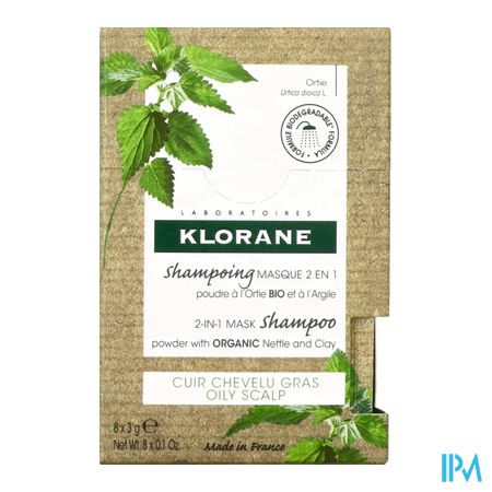 Klorane Capil. Masker Reinigend Brandnetel 8x3g 5
