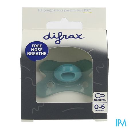 Difrax Fopspeen Natural 0-6m Special Edit. Ocean 1