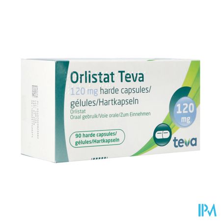 Orlistat Teva Harde Caps 90 X 120mg