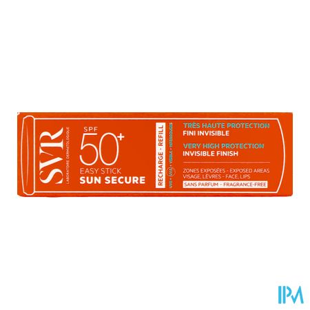 Svr Sun Secure Easy Stick Spf50+ Refill 10g 4