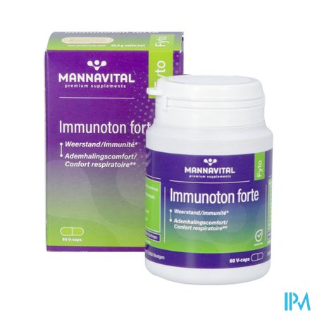 Mannavital Immunoton Forte V-caps 60 5