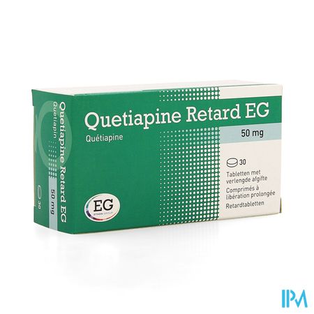 Quetiapine Retard EG 50Mg Tabl Verl.Afg.   30X50Mg