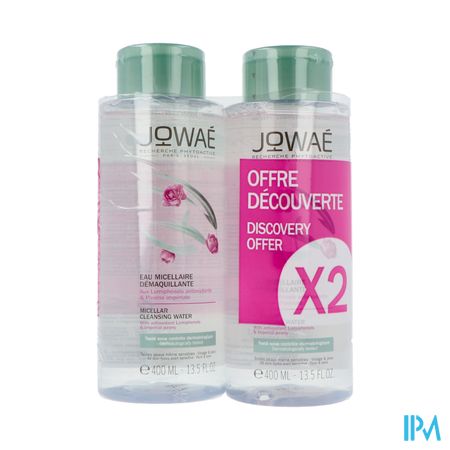 Jowae Miccelair Water Reinigen Duo Pompfl 2x400ml