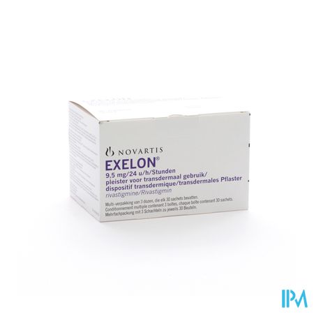 Exelon 9,5mg/24u Pleister Transdermaal 90 2