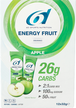 6d Sixd Energy Fruit Apple 12x32g 3
