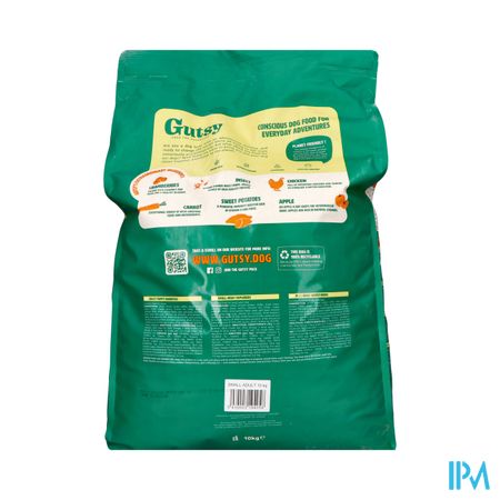 Gutsy Chicken Munchies Small Adult 10kg 2