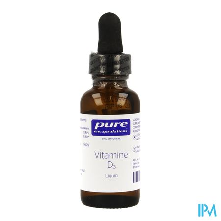 Pure Encapsulations Vitamine D3 Liquid 22,5ml 3