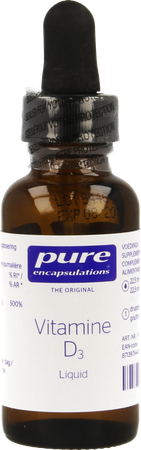 Pure Encapsulations Vitamine D3 Liquid 22,5ml 3