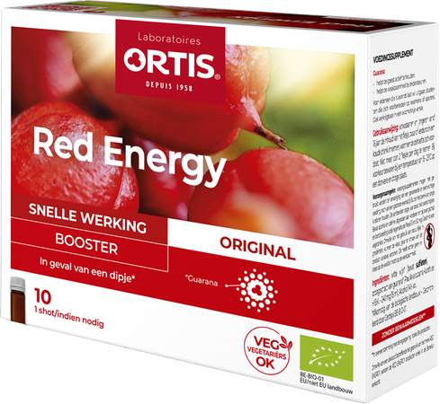 Ortis Red Energy Bio Alc 10x15ml 2
