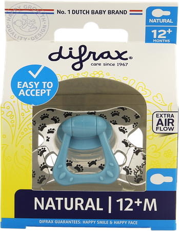 Difrax Fopspeen Natural 12m+ 22