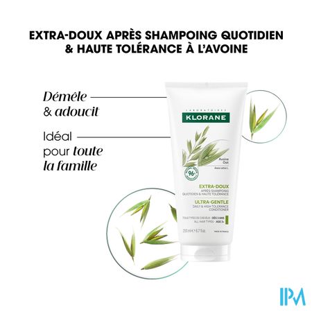 Klorane Capil. Baume Avoine 200ml 11