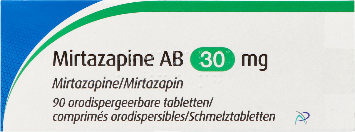 Mirtazapine Apotex 30mg Comp Orodisp 90 2