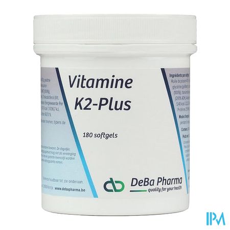 K2-plus Softgels 180 Deba 3