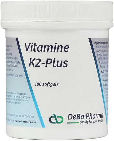 K2-plus Softgels 180 Deba 3