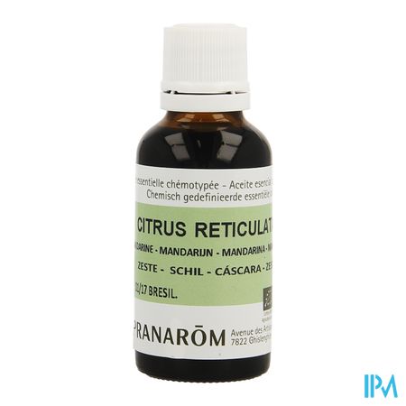 Mandarijn Bio Ess Olie 30ml Pranarom 2