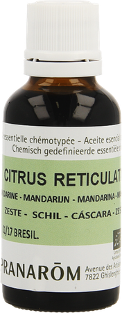 Mandarijn Bio Ess Olie 30ml Pranarom 2